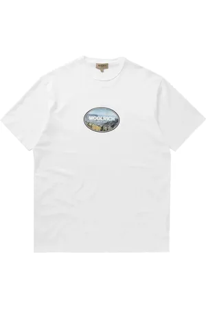 Woolrich Landscape Tee Bright White