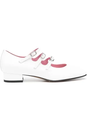 Carel Flat Shoes White