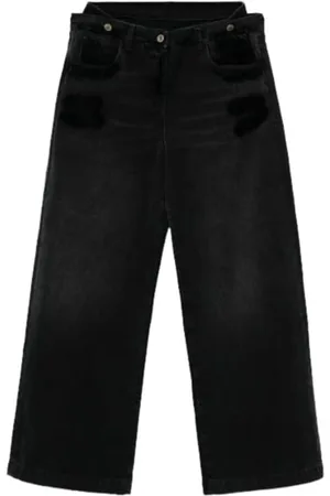 The Attico Pantaloni Lunghi Black