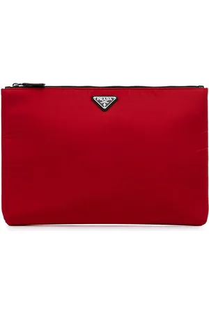 Prada 2013-2023 Tessuto Soft Zip Clutch