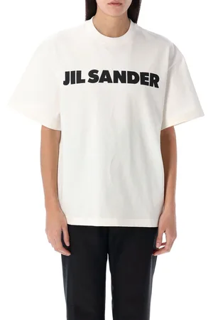 Jil Sander T-Shirt Cn Ss Os Porcelain