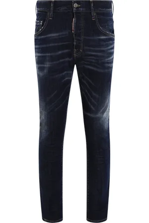 Dsquared2 Heren Pants 5 Pockets Blauw