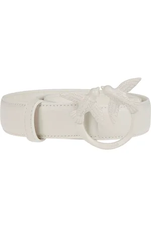 Pinko Love Berry Belt White