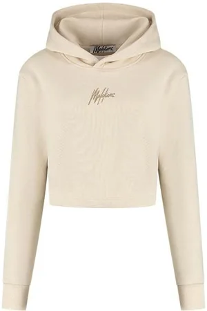 Malelions Women Avenue Crop Hoodie