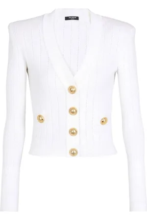 Balmain Sweaters White