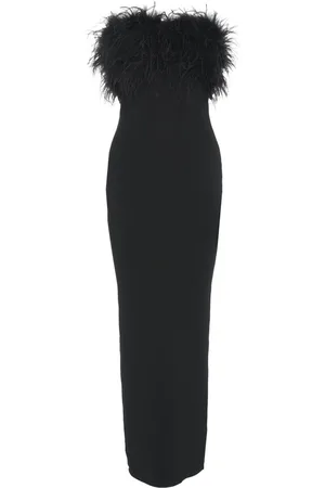 Guess Maxi dress with feathers