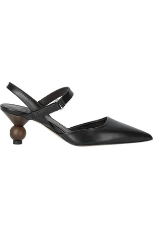 Max Mara Weekend Palo Black Slingback Pump Black