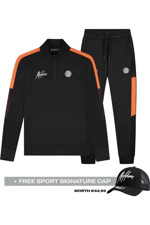Malelions Transfer Quarter Zip Tracksuit