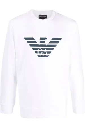 Emporio Armani Sweaters White