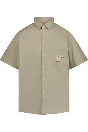 Dolce & Gabbana Kinder Jongens Blouse In Beige