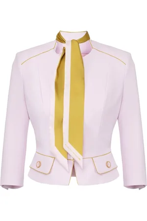 Elisabetta Franchi Giacche Rosa E Giallo
