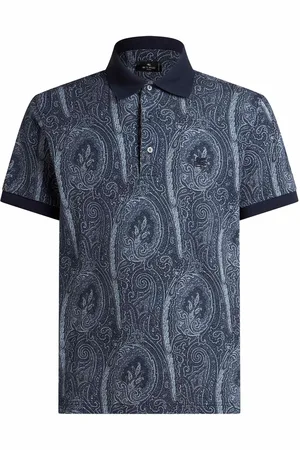 Etro T-shirts and Polos Blue