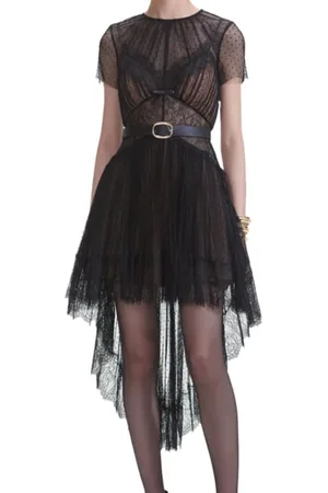 Self-Portrait Dresses Black