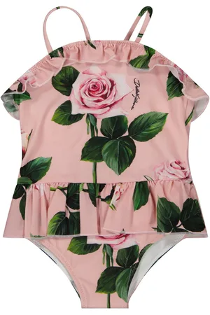 Dolce & Gabbana Baby Meisjes Zwemkleding In Licht Roze