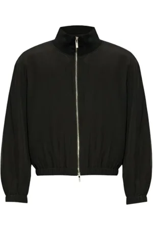 Helmut Lang Zip Bomber Black