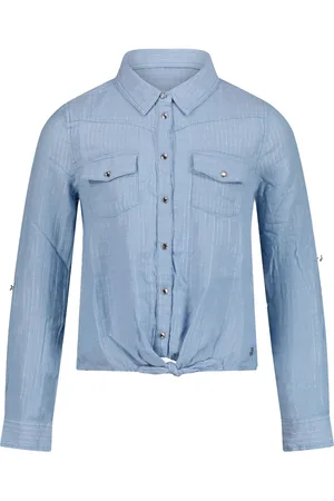 Guess Kinder Meisjes Blouse In Blauw