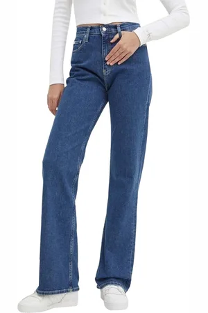 Calvin Klein Trousers Denim Medio