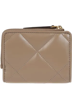Tory Burch Kira Diamond Bi-fold Wallet Nude & Neutrals