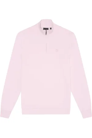 Lyle & Scott Tonal Eagle Quater Zip Sweat