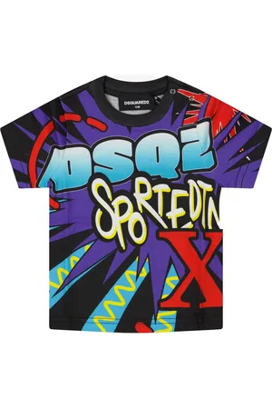Dsquared2 Baby Meisjes T-shirt Zwart