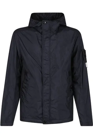 Stone Island Short Parka Blue