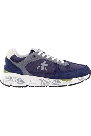 Premiata Heren Mase Sneaker Blauw