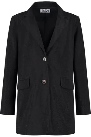 Malelions Women Sparkling Oversized Blazer