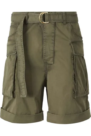 Balmain Cotton Cargo Bermuda Shorts