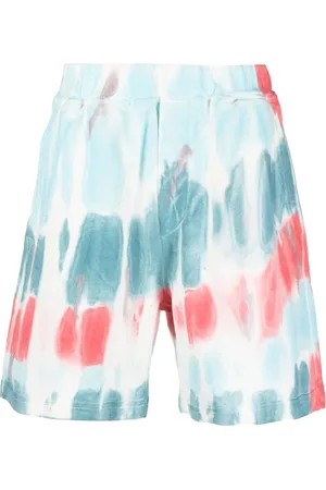 Dsquared2 Tie Dye Distressed Relax Fit Shorts