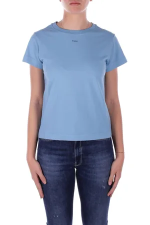 Pinko T-Shirts And Polos Clear Blue