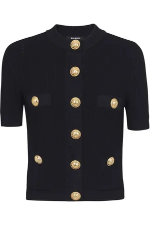 Balmain Sweaters Black