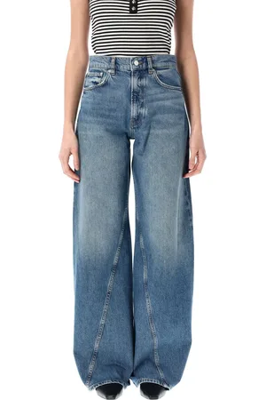 ANINE BING Brie Jeans Aegan Blue
