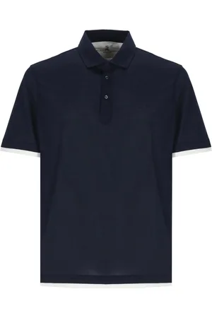 Brunello Cucinelli T-Shirts And Polos Blue