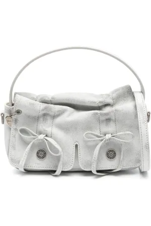 Acne Studios Multipocket Micro Vintage Bag White/grey