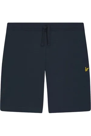 Lyle & Scott Lyle&scott Slub Shorts Donkerblauw Ml2009v