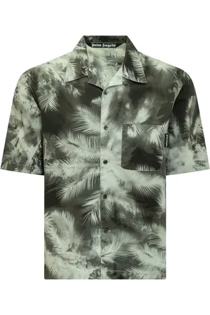 Palm Angels Camicia Blueprint