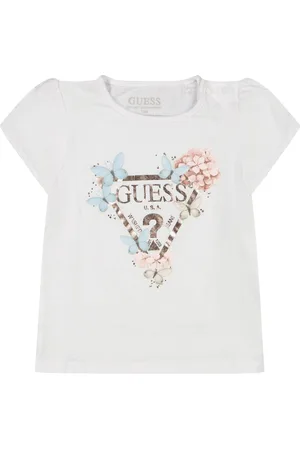 Guess Baby Meisjes T-Shirt In Zalm