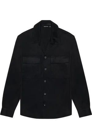 Antony Morato Shirt Regular Straight Fit, Suede Aspect