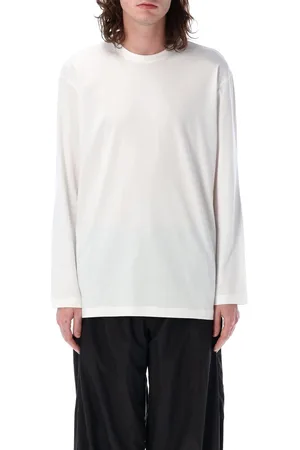 Y-3 Graphics L/S Tee Bianco