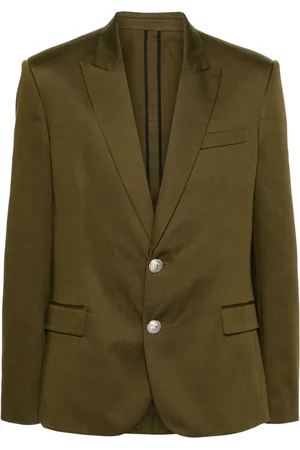 Balmain Jackets Green