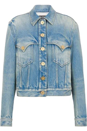 Balmain Jackets Blue