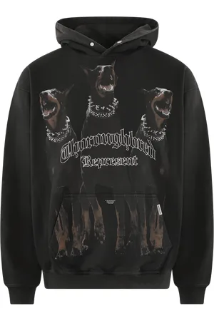 Represent Heren Thoroughbred Hoodie Black