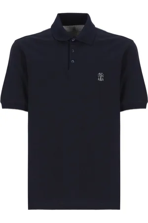 Brunello Cucinelli T-Shirts And Polos Blue