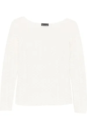 Emporio Armani Sweaters White