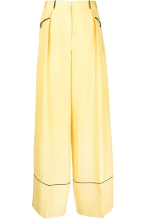 Bally Trousers Yellow