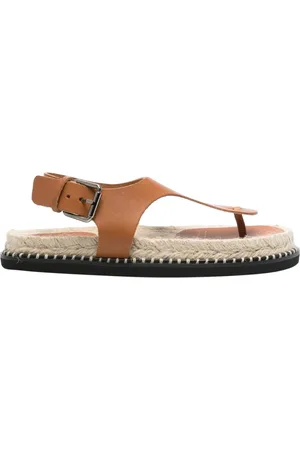 Castaner Sandals Leather Brown