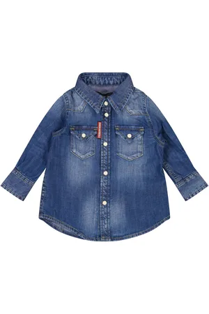 Dsquared2 Baby Unisex Blouse In Jeans