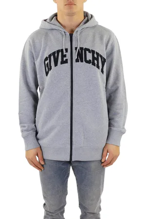 Givenchy Heren Classic Zip-Up Hoodie Grijs