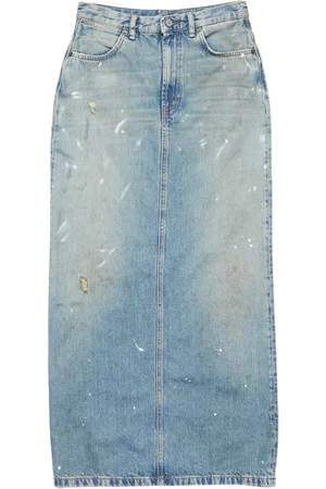 Acne Studios Denim Skirt Light Blue