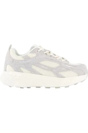 Mercer Amsterdam Dames The Re-Run Max Suede Grijs